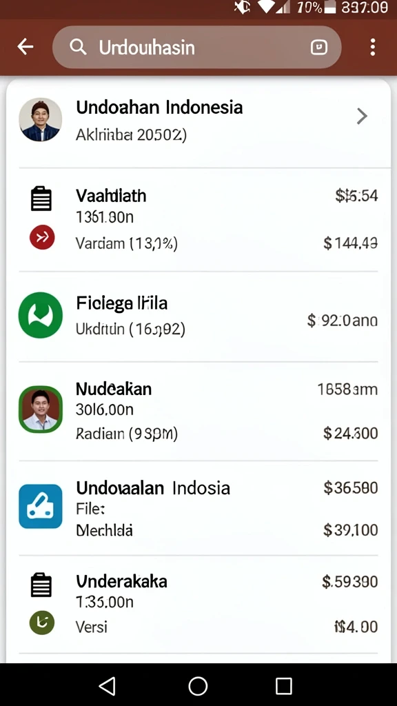 Tampilan antarmuka yang menarik dan intuitif.