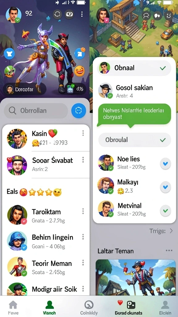 Sistem turnamen yang menarik dan kompetitif.