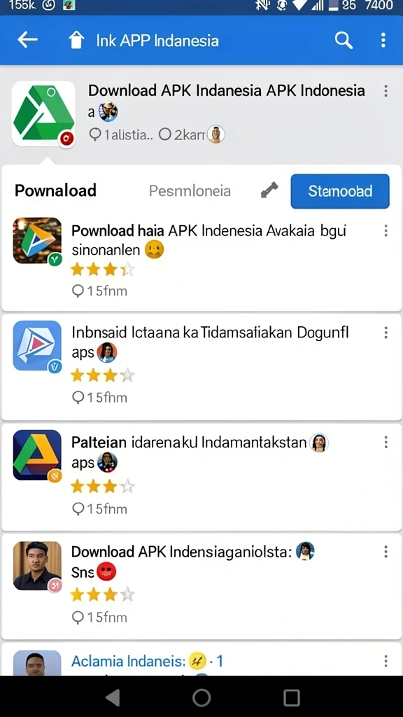 Tangkapan layar menunjukkan mode kompetisi antar pemain.