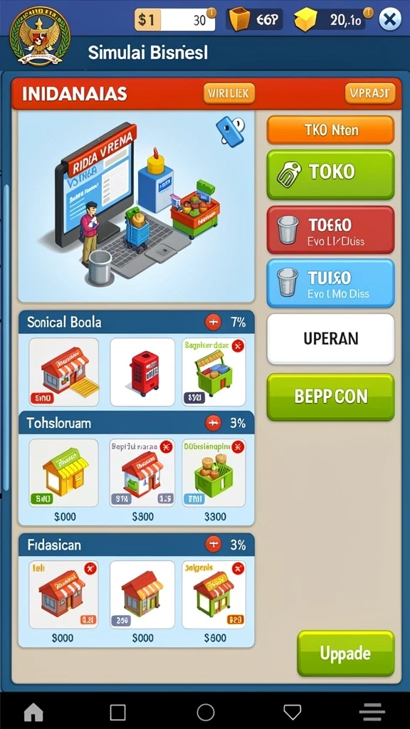 Grafis yang menawan dan detail yang hidup.