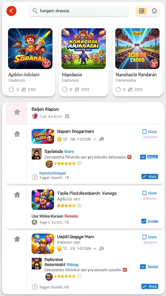 Tampilan utama aplikasi 918KAYA dengan menu navigasi yang jelas.