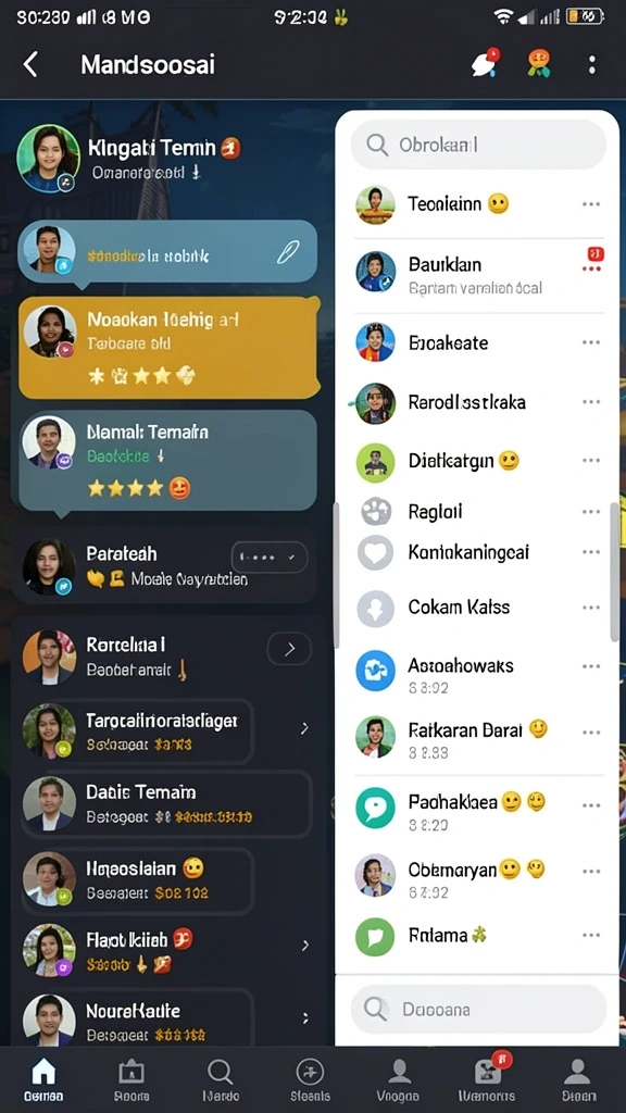 Ilustrasi bonus yang ditawarkan untuk pengguna baru.