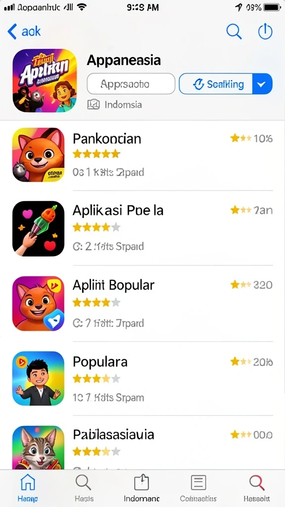 Tangkapan layar menunjukkan antarmuka pengguna yang menarik.