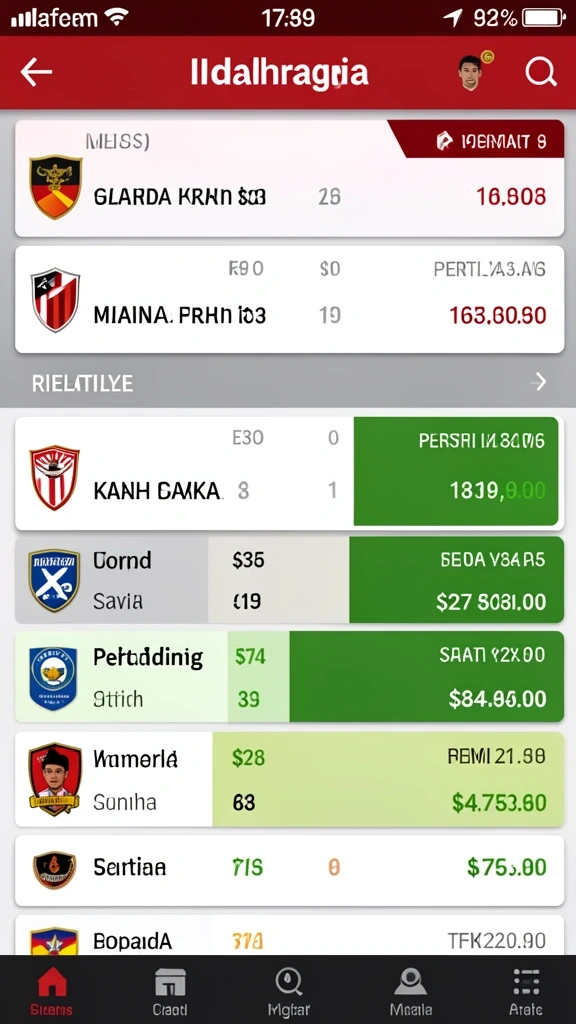 Sistem reward yang menggiurkan setiap kali memenangkan permainan.