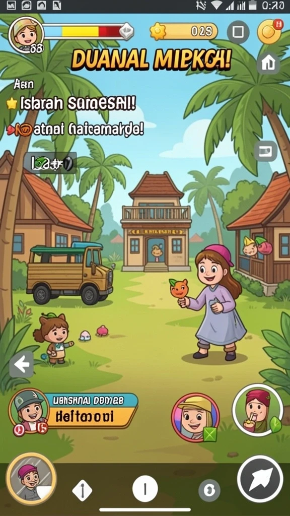 Tampilan antarmuka AYUWIN yang menarik dan user-friendly.