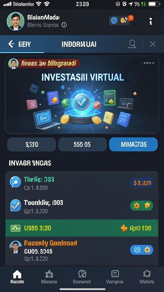 Fitur kompetisi online yang mengasyikkan.