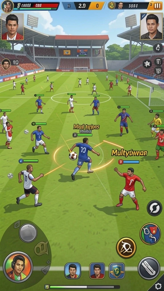 Pengalaman multiplayer yang seru dan interaktif.