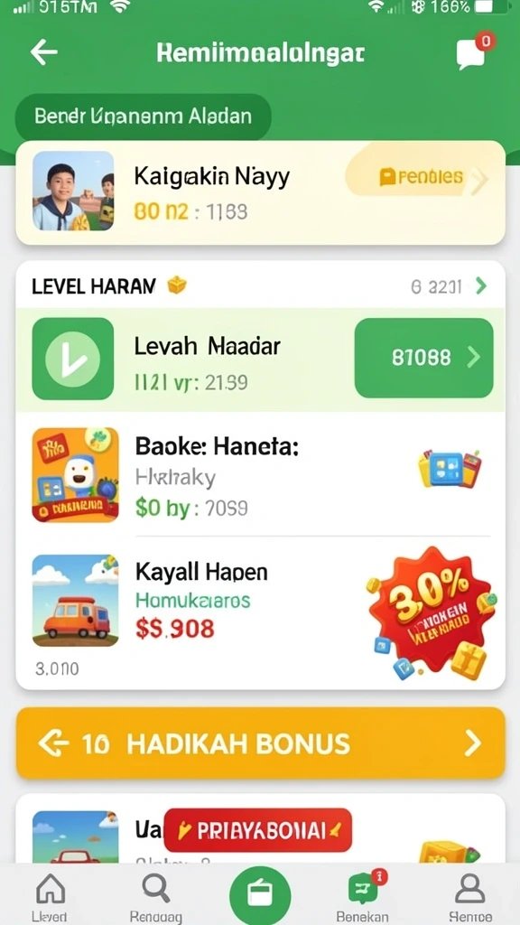 Karakter-karakter unik siap untuk dijelajahi.