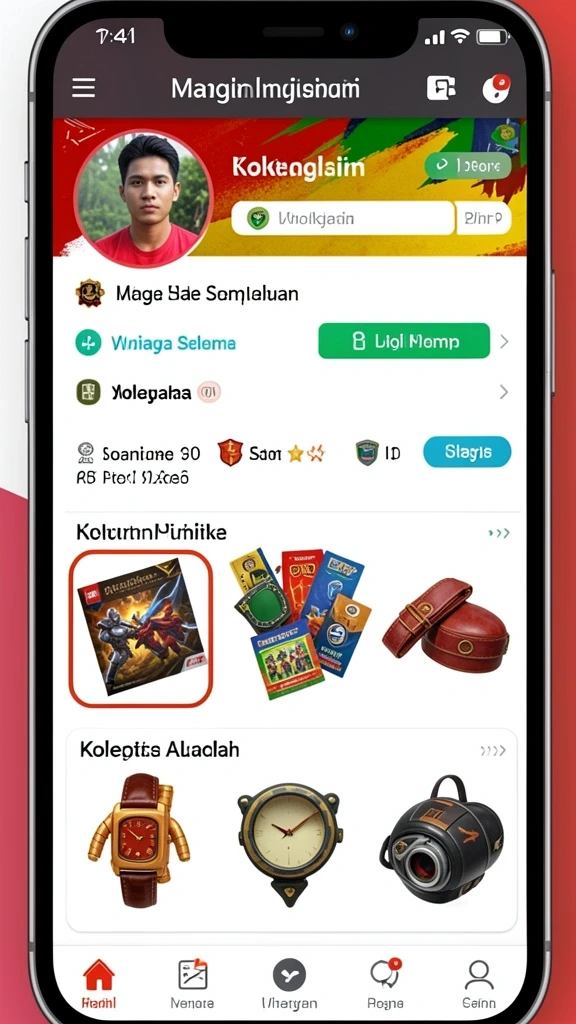 Karakter unik dengan kemampuan khusus.