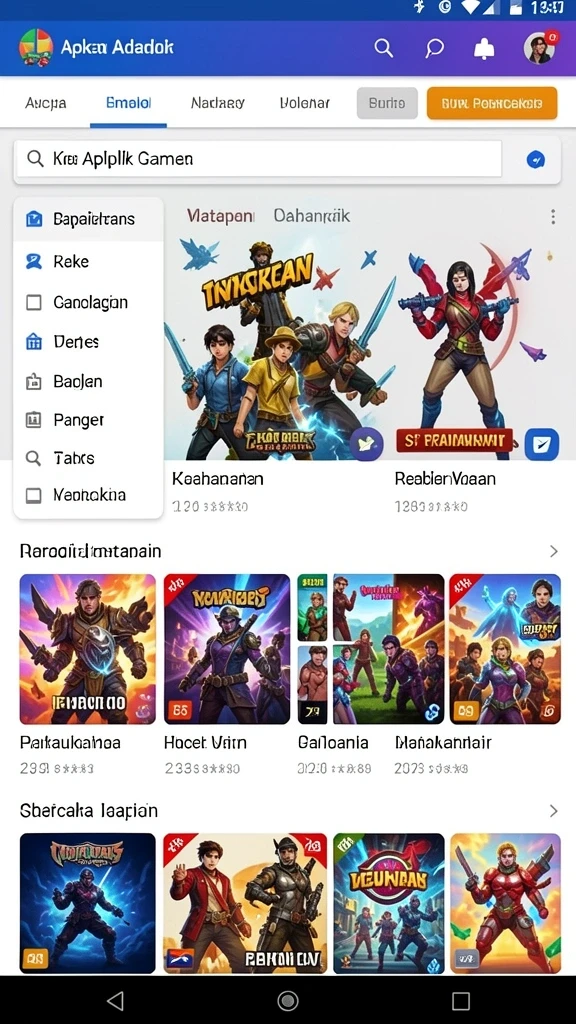 Beragam permainan slot dengan tema menarik.