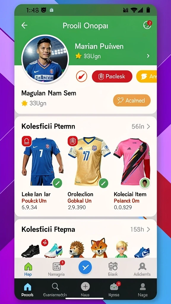 Tampilan antarmuka yang menarik dan mudah digunakan.
