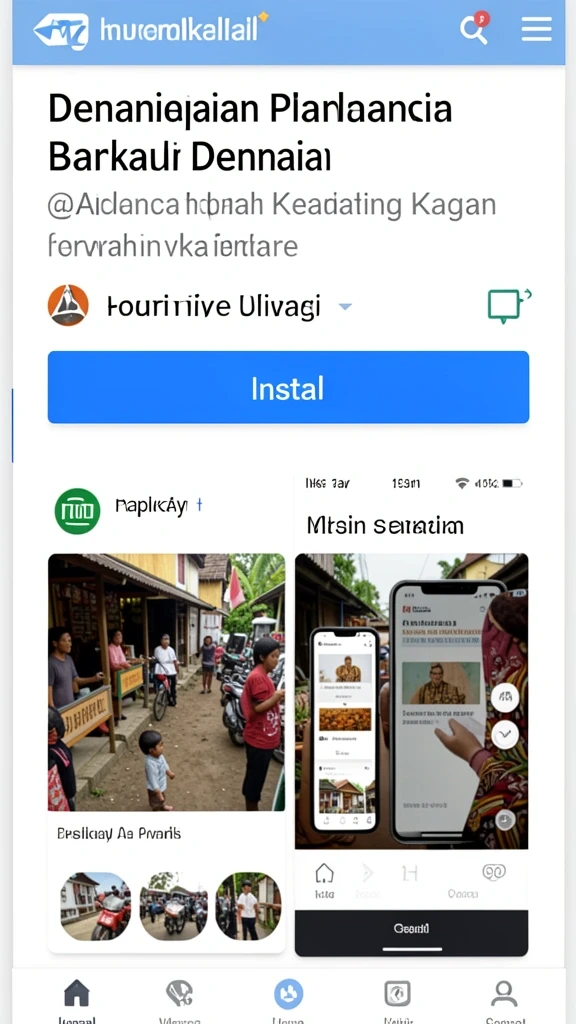 Tampilan antarmuka yang intuitif dan mudah digunakan.