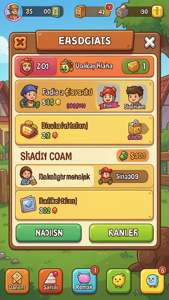 Teka-teki menantang yang mengasah otak.