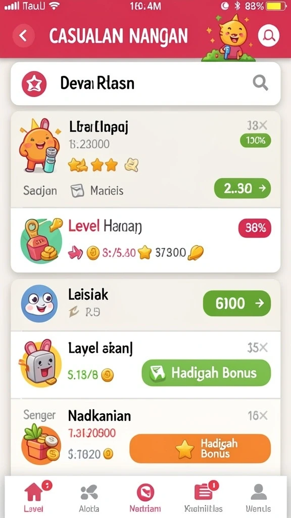 Tampilan antarmuka yang intuitif dan mudah digunakan.