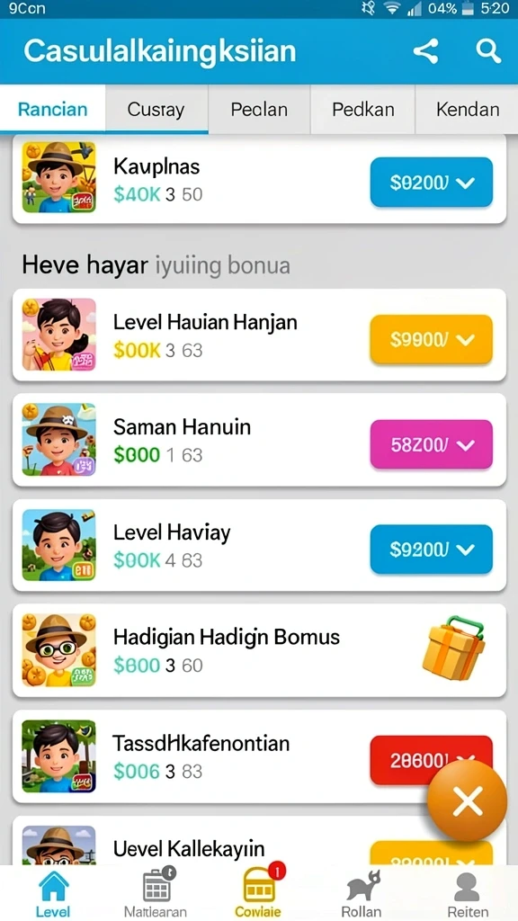 Mode multiplayer untuk tantangan bersama teman.