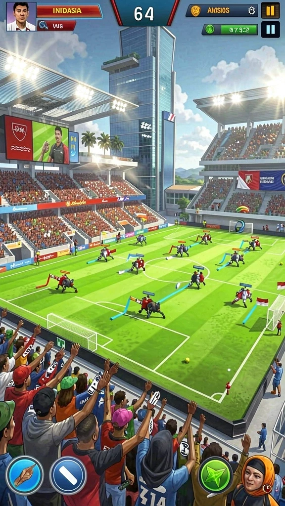 Gameplay yang seru dan mudah dipahami.