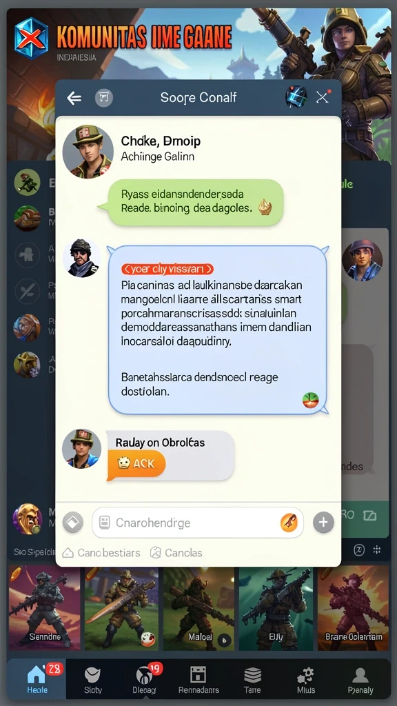 Tampilan awal aplikasi IDR89 yang menarik dan informatif.