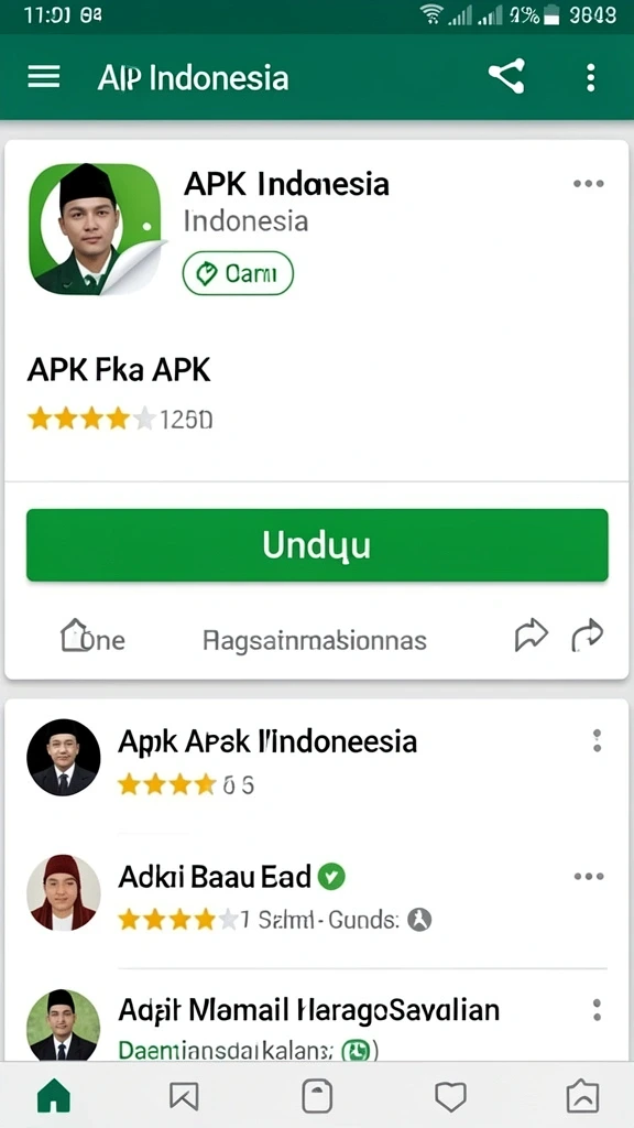 Tampilan karakter yang menarik dan menawan.