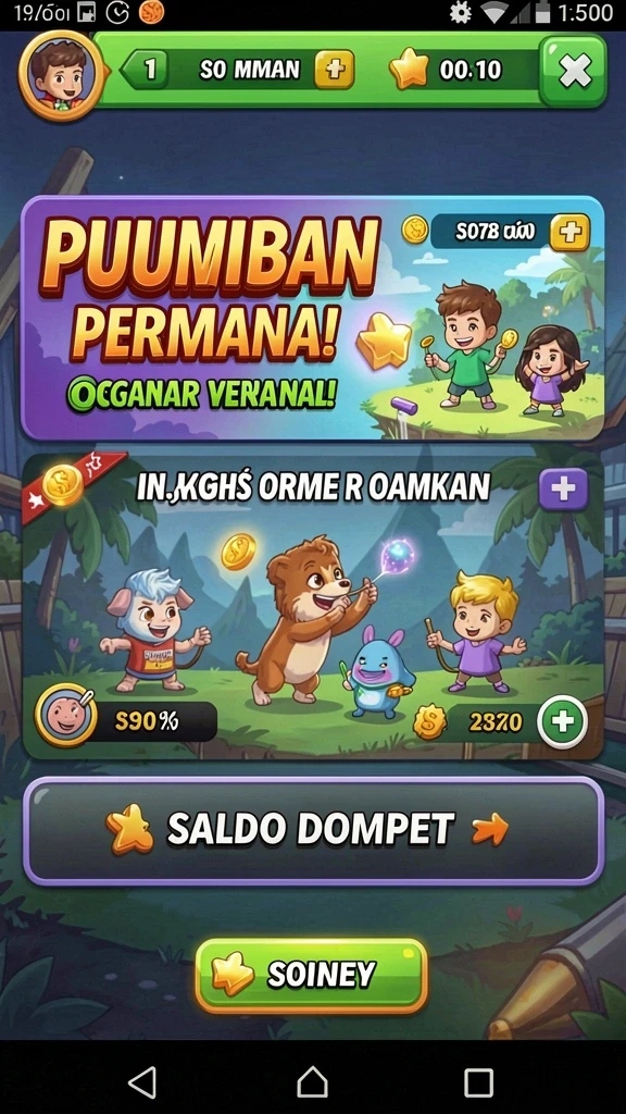 Gambaran permainan yang menegangkan dan penuh aksi.