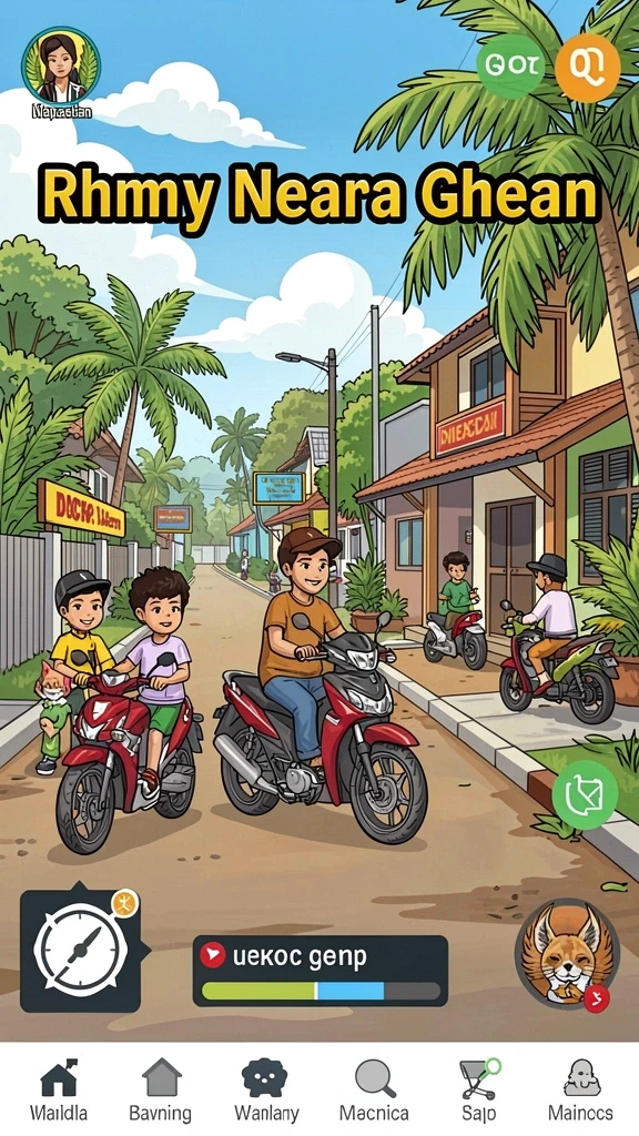 Karakter unik dengan kemampuan spesial.