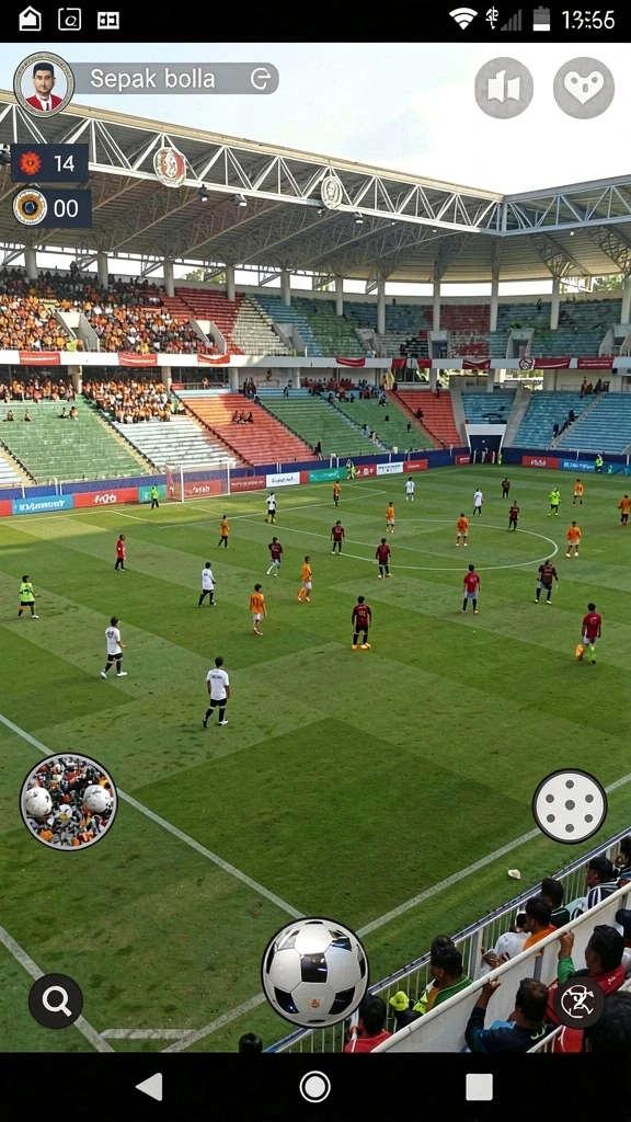 Tampilan awal yang menarik dan interaktif.