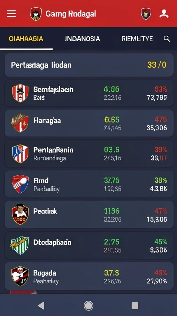 Tampilan utama aplikasi JPTOGEL77 yang menarik.