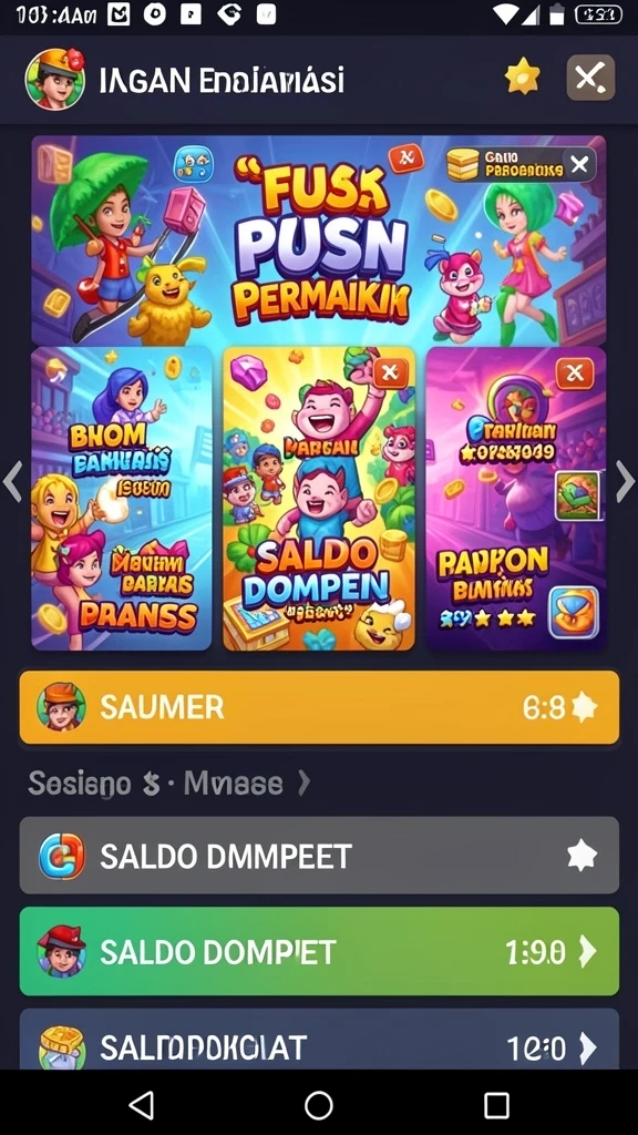 Komunitas interaktif dengan pemain lain.