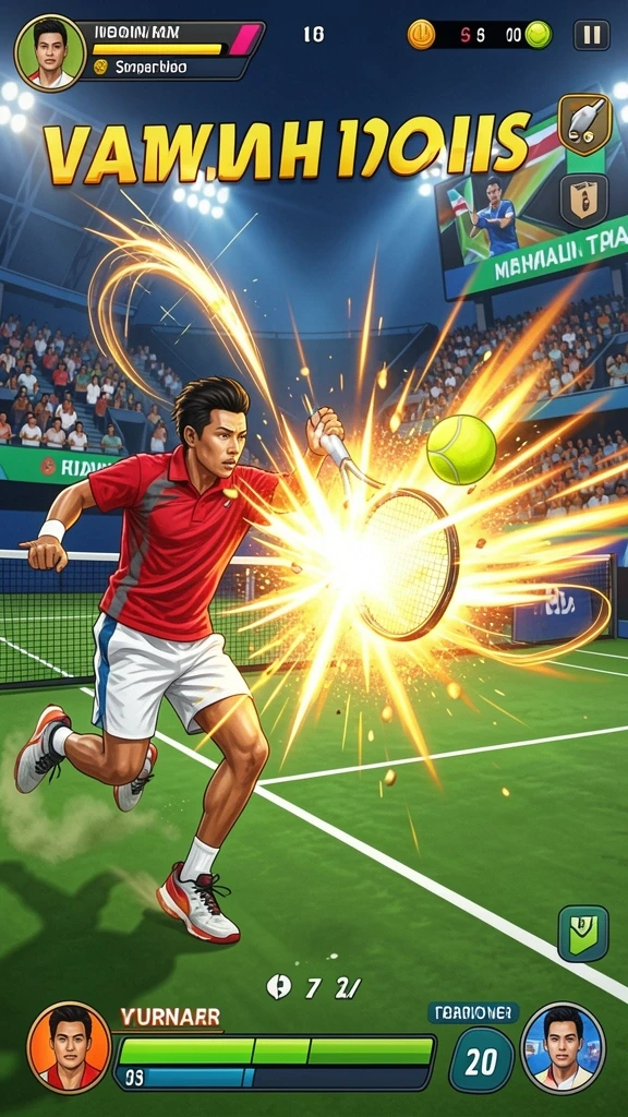 Tampilan karakter utama dalam MEDUSA88 yang epik.