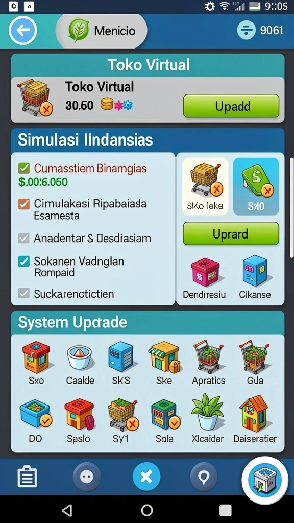 Tampilan antarmuka yang menarik dan mudah digunakan.