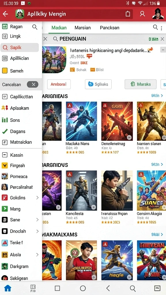 Beragam mode permainan untuk pilihan komunitas.