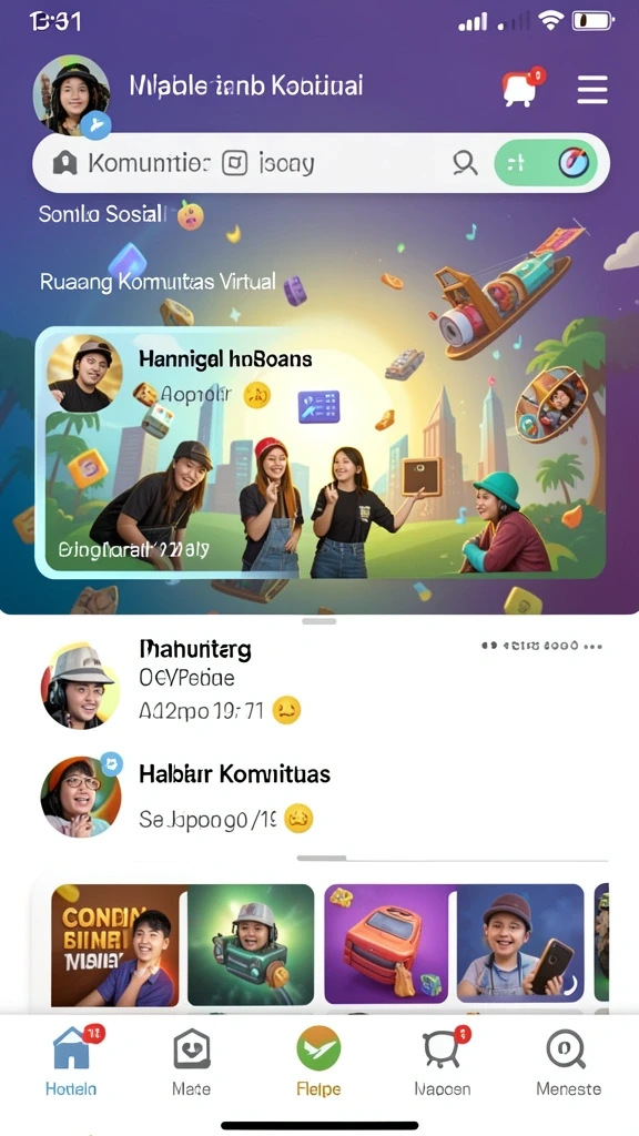 Tampilan antarmuka yang intuitif dan ramah pengguna.