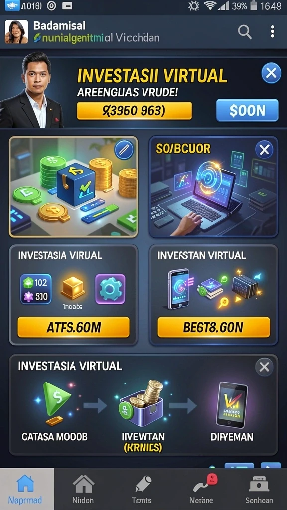 Screenshot menampilkan dunia Korc yang megah dan penuh warna.