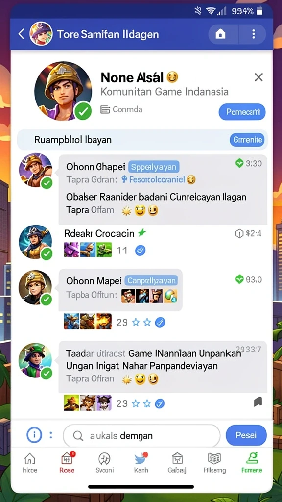 Karakter Ratu dalam aksi bertarung melawan musuh.