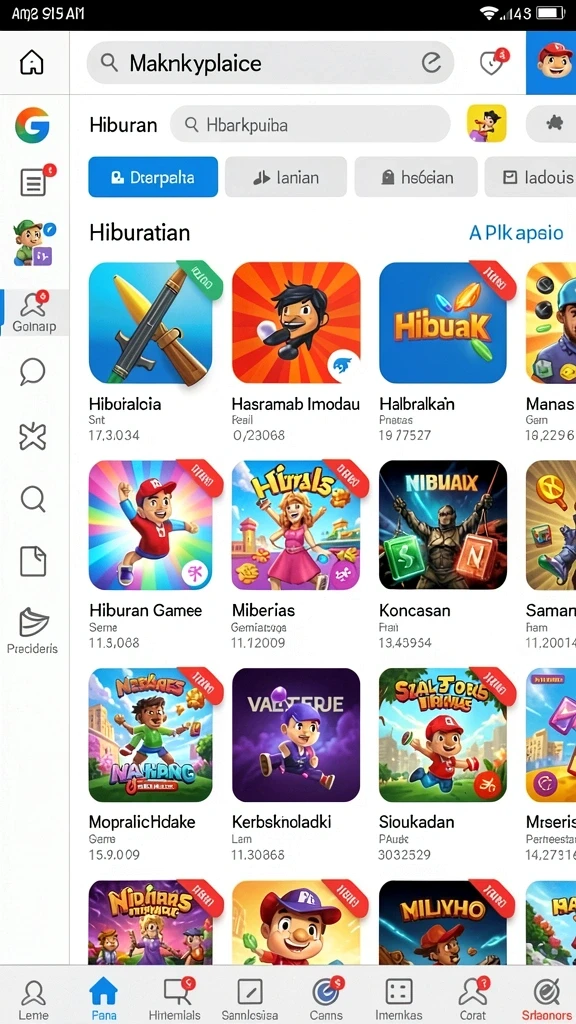 Tangkapan layar fitur leaderboard yang menarik.
