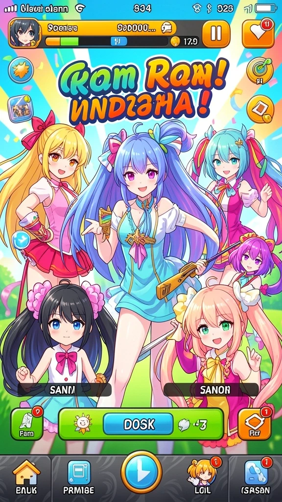 Ilustrasi level baru yang penuh tantangan dan keseruan.