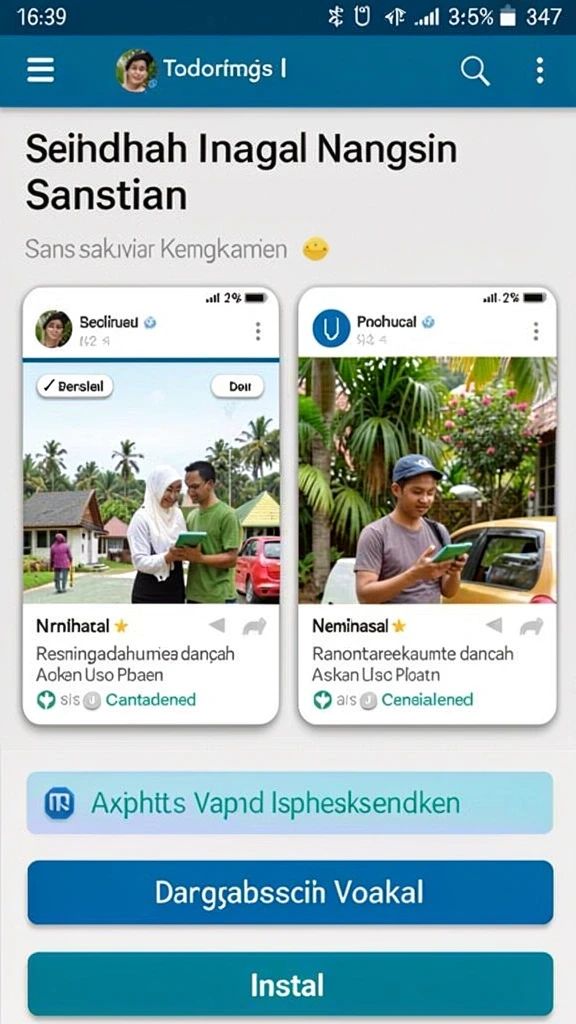 Ilustrasi dari level yang penuh tantangan.