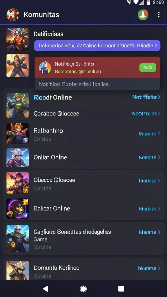 Bermain bersama teman dalam mode multiplayer yang seru.