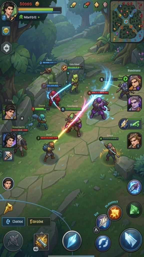 Mode permainan multiplayer yang seru dan menantang.