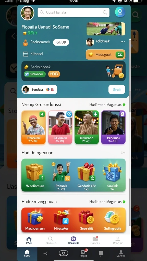 Karakter unik dengan kemampuan khusus.