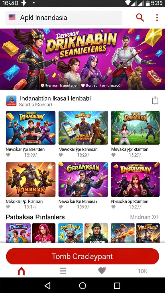 Fitur live draw untuk hasil langsung.