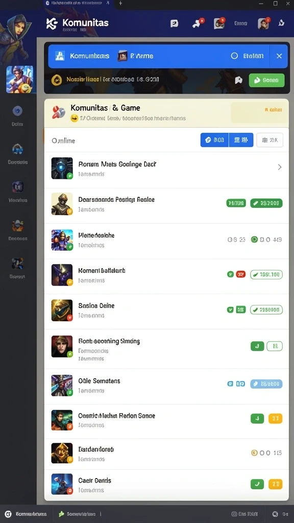 Karakter unik dengan desain yang menarik.