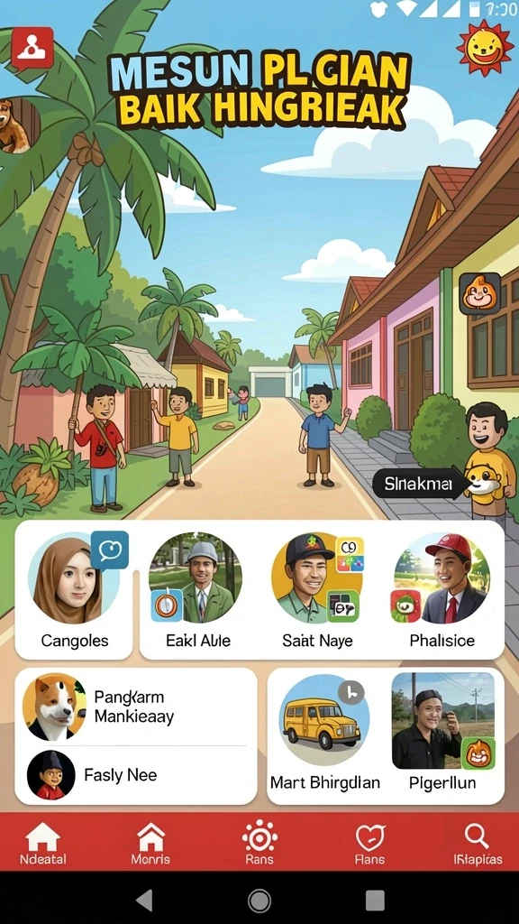 Grafis yang mendetail dan animasi yang halus.