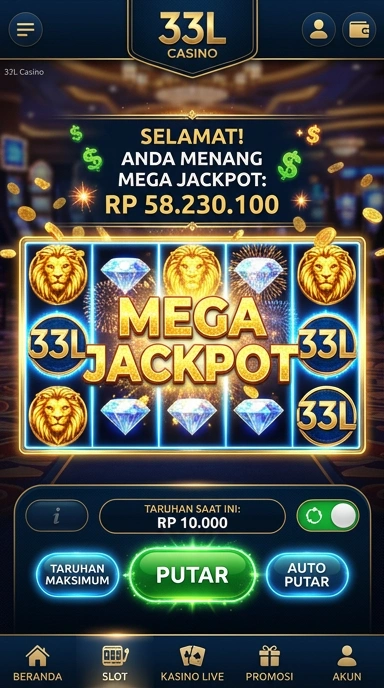 33l — layar beranda